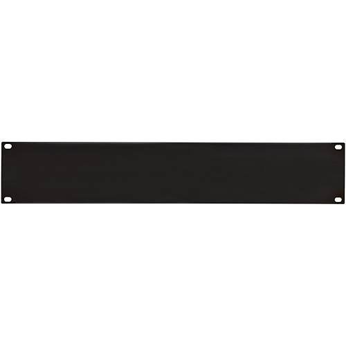 avsl Adastra 2U 19" Rack Mount Blanking Panel, Steel, Black (853.015UK)